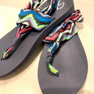 Skechers Yoga Matt Flip Flops